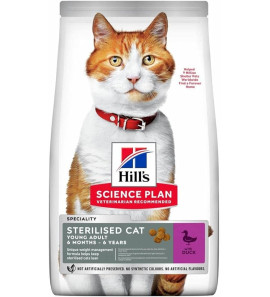 HILL'S STERILIZED CAT DUCK 1.5KG