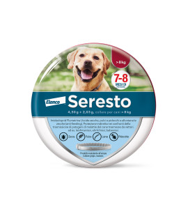 ELANCO SERESTO ANTIPARASITIC COLLAR FOR DOGS OVER 8KG