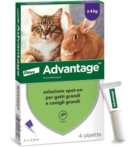 ELANCO ADVANTAGE PER GATTI E CONIGLI MAGGIORE DI 4KG