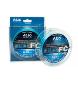 ASSO SURF FC BLUE FLUOROCARBON COATED LINE 1000MT