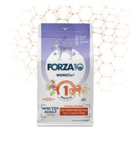 FORZA10 MINI TOY ADULT MONODIET CAVALLO E PISELLI 1-10KG