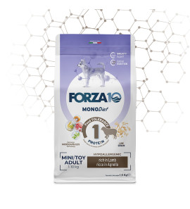 FORZA10 MINI TOY ADULT MONODIET AGNELLO 1-10KG