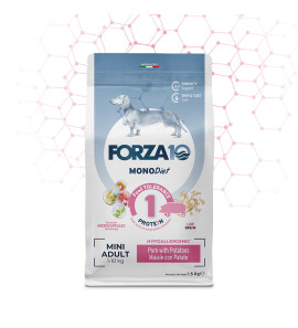 FORZA10 MINI ADULT MONODIET MAIALE E PATATE 1-10KG