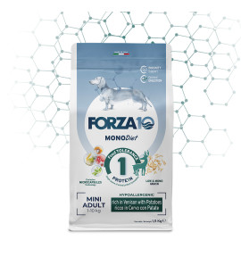 FORZA10 MINI ADULT MONODIET CERVO E PATATE 1-10KG