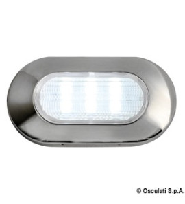 OSCULATI OVAL COURTESY LIGHT 6 BLUE LEDS