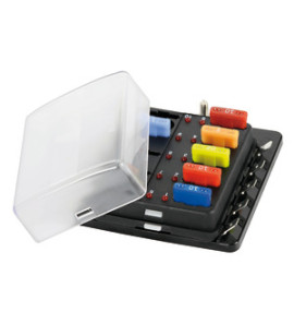 OSCULATI FUSE BOX WITH INDICATOR LIGHTS 10 PLACES