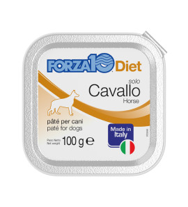 FORZA10 SOLO DIET CANE PATE' CAVALLO 100GR