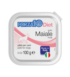 FORZA10 SOLO DIET CANE PATE' MAIALE