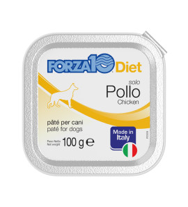 FORZA10 ONLY DIET DOG PATE' CHICKEN 100GR