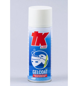 TK GELCOAT SPRAY SPECIALE PER RITOOCCO BIANCO PURO