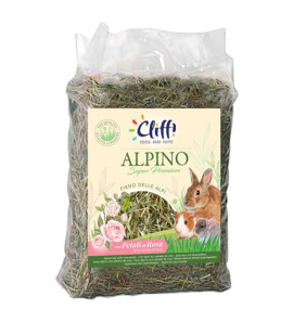 CLIFFI FIENO ALPINO CON PETALI DI ROSE GR500