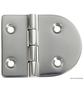 OSCULATI MICRO-CAST STAINLESS STEEL HINGE 83X65