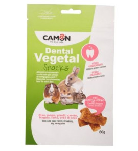 CAMON BASTONCINI MINI SPONGY CON CAROTE E FRAGOLE 60GR