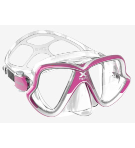 MARES MASK X-VISION MID 2.0 WHITE PINK