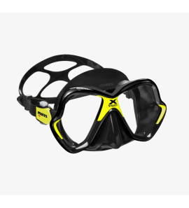 MARES MASCHERA X-VISION NERA GIALLA