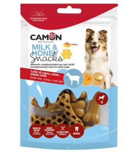 CAMON SNACK WITH MILK AND HONEY 120GR