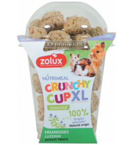 ZOLUX NUTRIMEAL CRUNCHY CUP XL NATURAL 190GR