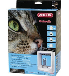 ZOLUX WHITE MAGNETIC DOOR FOR CATS