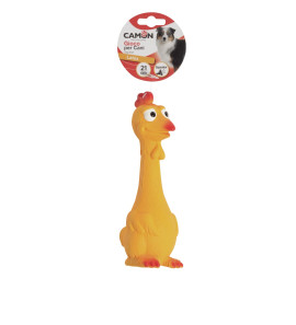 CAMON GIOCO LATEX POLLO SEDUTO 21CM