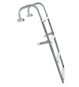 TREM FOLDING LADDER WITH ARCHED ATTACHMENTS