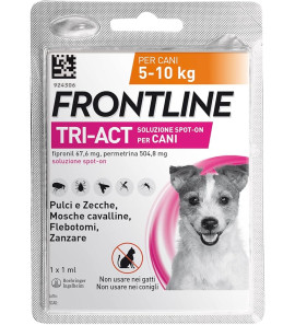 FRONTLINE TRI-ACT FOR DOGS 5-10KG 1 PIPETTE