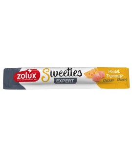 ZOLUX SWEETIES CHICKEN & CHEESE FOR DOGS 14G