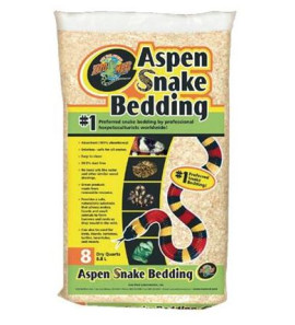 ZOO MED ASPEN SNAKE BEDDING BASE FOR SNAKES 8.8LT