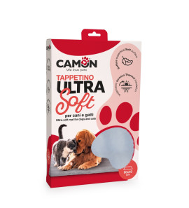 CAMON TAPPETINO ULTRA SOFT GRIGIO PER CANI E GATTI