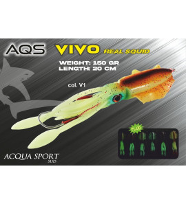 AQS ARTIFICIAL LIVE SQUID 190GR