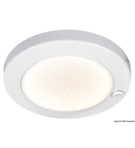 OSCULATI PLAFONIERA ABS SATURN LED BIANCA A FILO