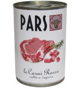 PARS LATTINE NATURALI CARNI ROSSE COTTE AL VAPORE 400GR