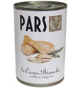 PARS LATTINE NATURALI CARNI BIANCHE COTTE AL VAPORE 400GR