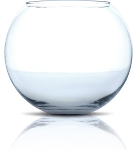 AMTRA WAVE CRYSTAL GLOBE BOCCE IN VETRO SOFFIATO