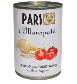 PARS MONOPATE' POLLO CON POMODORO 395GR