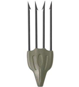 SALVIMAR SPEED HARPOON 4 POINTS MUSTAD MILITARY GREEN