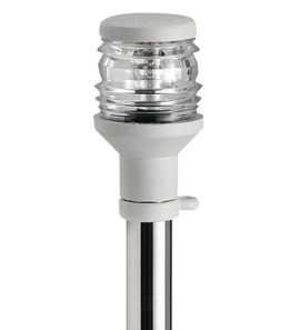 OSCULATI ASTA COMPACT INOX 60CM FANALE BIANCO