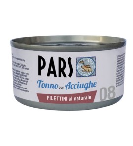 PARS UMIDO FILETTINI AL NATURALE TONNO CON ACCIUGHE 85GR