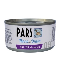 PARS UMIDO FILETTINI AL NATURALE TONNO CON ORATA 85GR