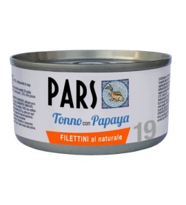 PARS UMIDO FILETTINI AL NATURALE TONNO CON PAPAYA 85GR