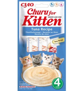 CREAMY TUNA CHURU STICKS FOR KITTENS