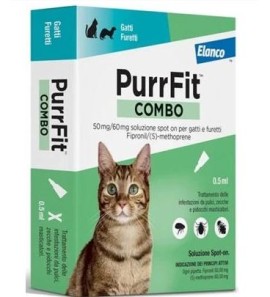 ELANCO PURRFIT COMBO PIPETTE ANTIPARASSITARIE PER GATTI