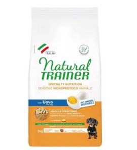 NATURAL TRAINER SENSITIVE ADULT CON UOVO E CEREALI INTEGRALI