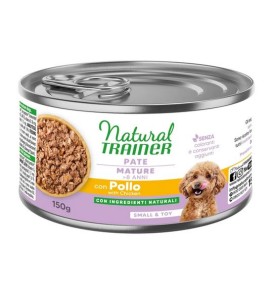 NATURAL TRAINER MATURE SMALL E TOY UMIDO POLLO 150GR