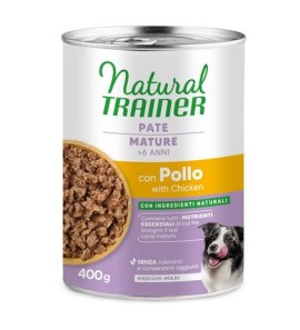NATURAL TRAINER MATURE MEDIUM MAXI CON POLLO 400GR