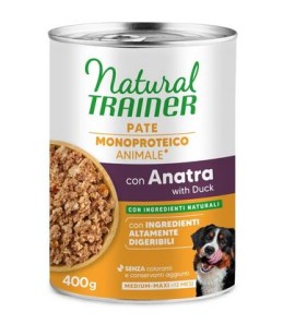 NATURAL TRAINER ADULT MEDIUM MAXI WITH DUCK 400GR
