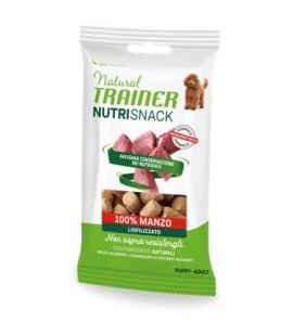 NATURAL NUTRISNACK PUPPY E ADULT MANZO 20GR