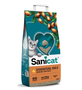 SANICAT LETTIERA ESSENTIAL OILS ARGAN OIL 10KG