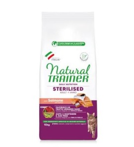 NATURAL TRAINER ADULT STERILIZED WITH SALMON