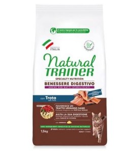 NATURAL TRAINER NO GRAIN TROUT POTATOES PEAS AND CHICKPEAS