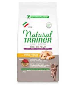 NATURAL TRAINER ADULT HAIRBALL CON POLLO